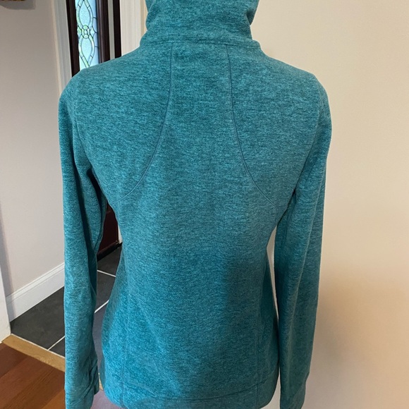 Lole green zip up jacket Sz S - Picture 2 of 10